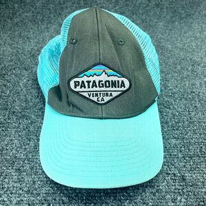 Patagonia Mens Cap Hat Tag One Size Trucker Mesh Adjustable